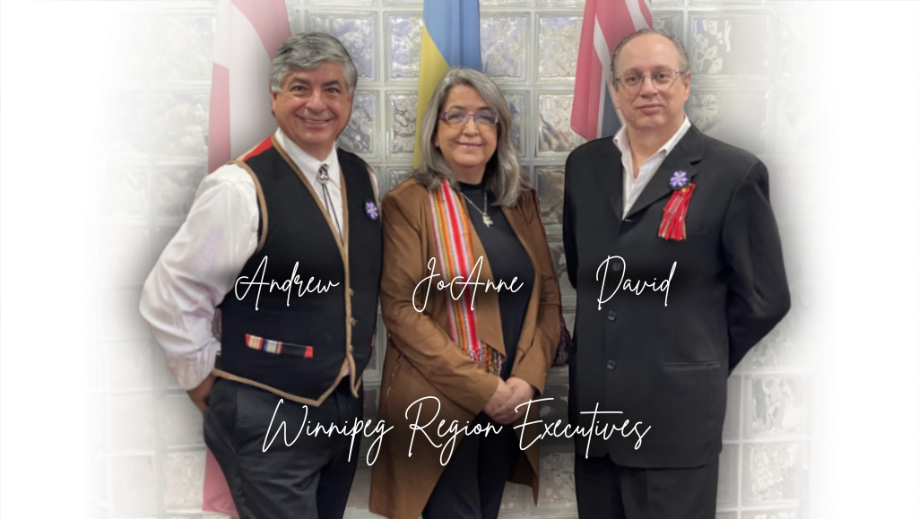 Andrew Carrier, JoAnne Remillard, and David Beaudin — Winnipeg Region Executives